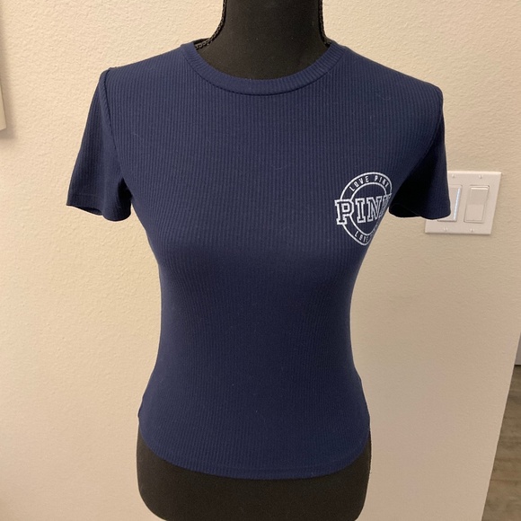 PINK Victoria Secret Pink Top - Picture 1 of 6